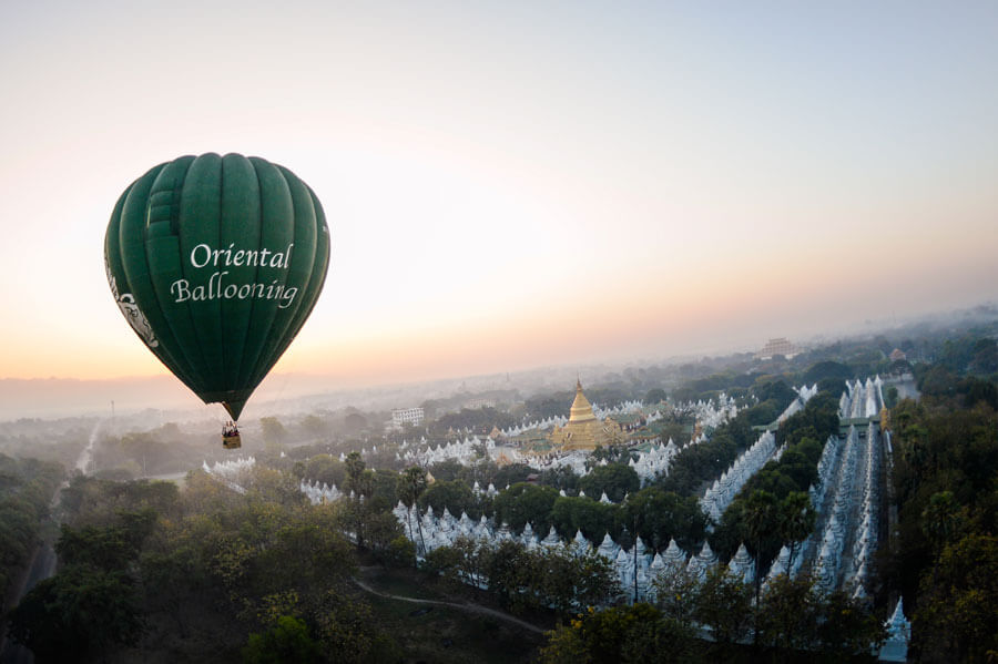 Balloon over Mandalay 2